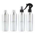 Factory Stock 150ml Aluminum Mist Bottle Pump Spray Head Refillable Cleaning Detergent Primary Silver Color for Liquid Soap Use