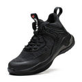 Wholesale Anti-smashing Anti-piercing Steel Toe Protective Work Shoes Middle-cut Protective Safety Shoes