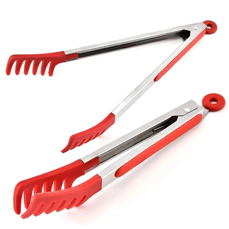 2026 2026 Top Seller Food Grade Kitchen Stainless Steel BBQ Food Tong Barbecue Utensils