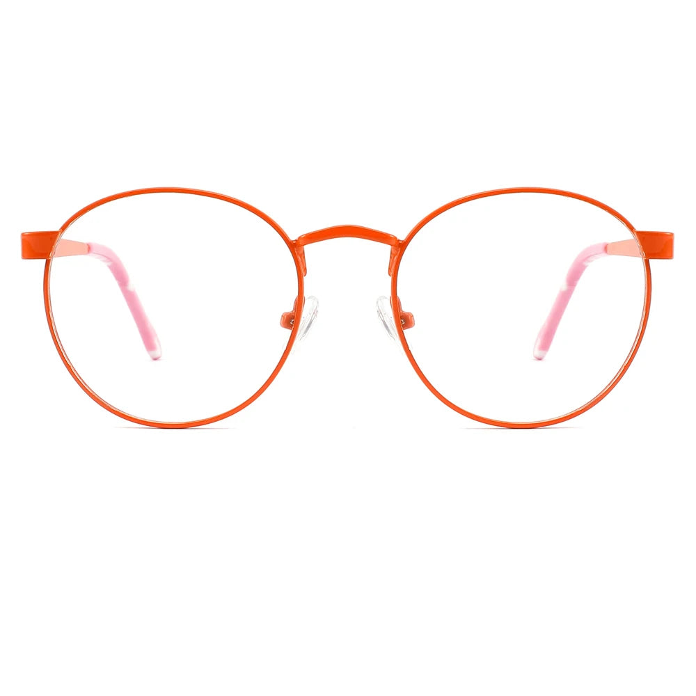New Arrival High Quality Solid Round Kids Glasses Frames Eyewear for Child Wenzhou Prescription Optical Children