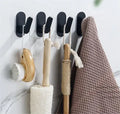 Wholesale CE Certified Durable Custom Design Self-Adhesive Stainless Steel 304 Wall-Mounted Multi-Storage Hook for Tools Kitchen