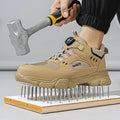 GUYISA 2025 New Upgraded Safety Shoes with Anti Smash and Anti Puncture Intelligent Buckle Work Shoes