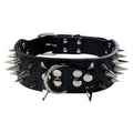 Hot Sale Anti Bite Rivet Dog Collar for Large Pets With Adjustable Neck Circumference
