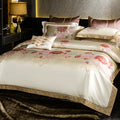 New Style 600TC High Precision Jacquard Egyptian Cotton With Four Pillowcase Bedding Set