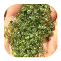 Bulk Wholesale Natural Polished Crystals Gravels Green Peridot Chips Green Peridot Chips Precious Stones for Sale
