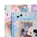 Nekoni Micoo Glitter  Phone Crystal Stickers Pack Kawaii Planner Cute Cool Girly Stickers Vinyl Laser Flake Stickers