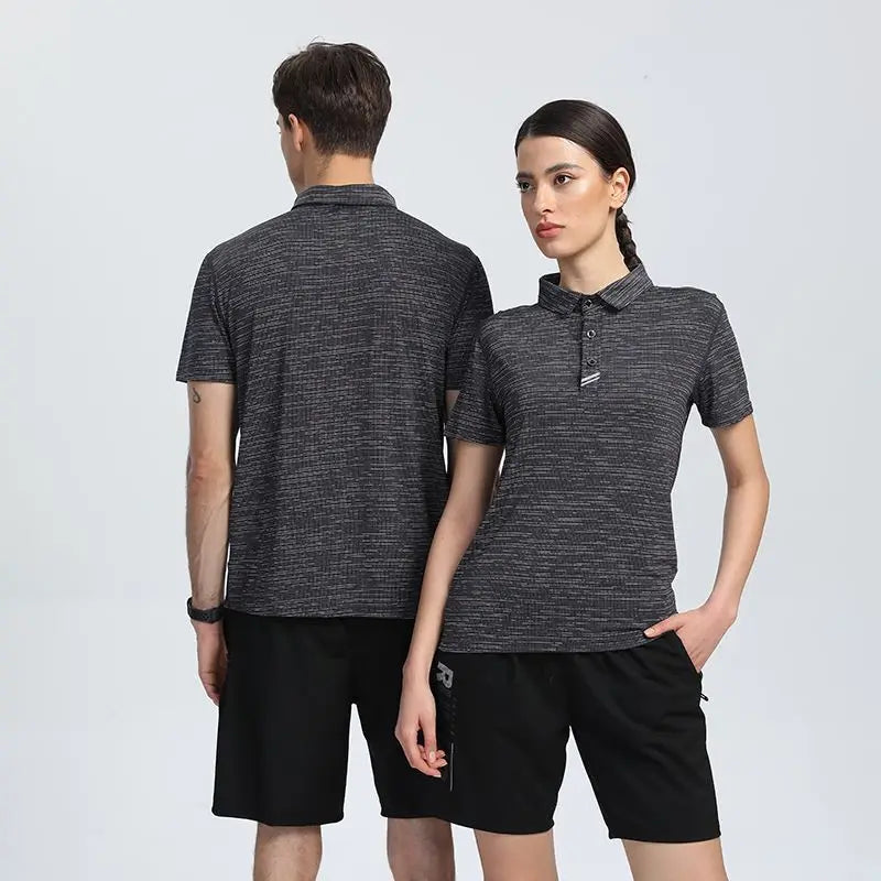 Wholesale Knitted Polyester/Cotton Blend Quick-dry Short Sleeve OEM Golf Shirt Custom Printed Logo Design Men's Casual Shirt