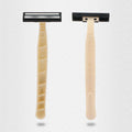 D211L Eco Friendly Sustainable PLA razor Blade Biodegradable Super Stainless Steel Disposable Shaving Razor