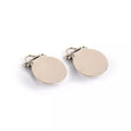 Wholesale Metal Suspender Clip Stainless Steel Flat Round Pacifier Clips