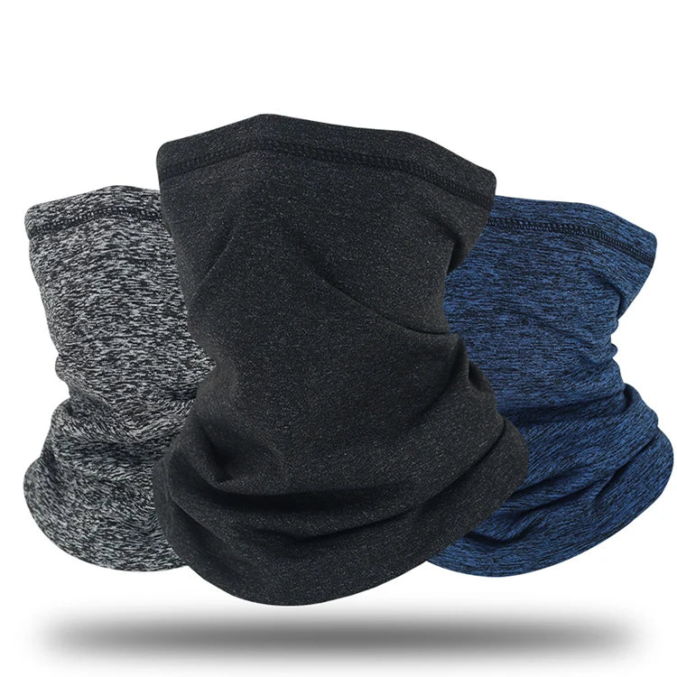 Half Face Autumn Winter Outdoor Hiking Cycling Face Mask Men Women Thick Fleece Windproof Breathable Warm Skiing Neck Cover