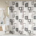 Eco Friendly Wholesale Peva Mouldproof Printing Waterproof Shower Curtains 180x200cm Customized Color Modern Luxury Design