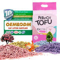 Factory Wholesale Tofu cat Litter Deodorizing Clumping Manufacturer Pet cat Litter Clumping Toilet Tofu cat Litter