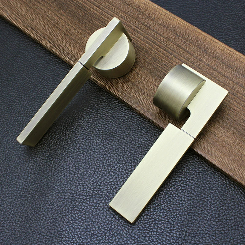 Good Quality Zinc Alloy Silent Magnetic Mortise Door Lock Handle Lock for Wood Door