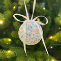 High Quality 8cm/3pcs 10cm/2pcs Colorful Foam Hanging Ball Ornaments Christmas Tree Decorations China