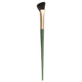 Professional Customizable Half Fan-Shaped Nose Shadow Makeup Brush OEM ODM Angled Contour Highlighter Blush Tool Shaving Brush