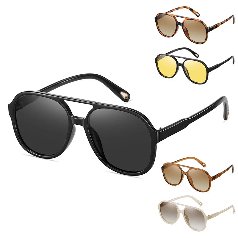 YTSLA3075 Wholesale Fashion TR Round Sunglasses Shades Trendy Driving Custom logo Sunglasses Women  New Arrival