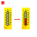 Free Sample Reversible Irreve Color Changing Custom Waterproof Stickers Color Changing Temperature Indicating Sticker