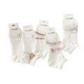 Wholesale New Products Pile up Socks Women's Green Mid-tube Female Socks Double Needle Stripe Simple Socks
