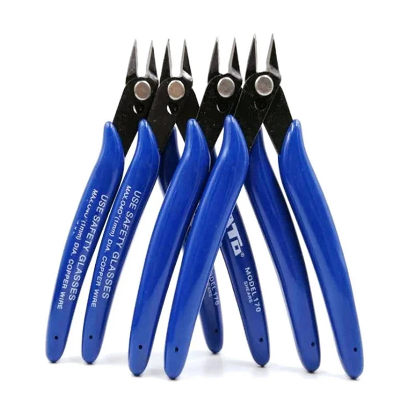 Diagonal Pliers Carbon Steel Pliers Electrical Wire Cable Cutters Cutting Side Snips Flush Pliers Nipper Hand Tools