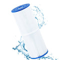 HeeYoo Ersatz-Spa-Filterpatronen Swimming Pool Filter 50-200 Sq Ft PET+PP Material Blue+White NSF Certified Compatible C-4950