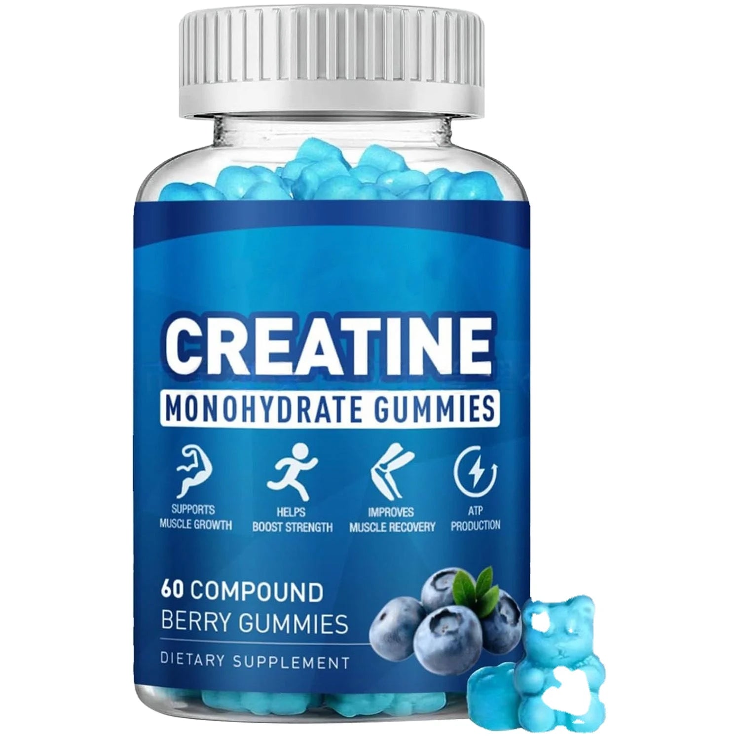 OEM/ODM Creatine Gummies Creatine Hcl Gummy Supplement 60pcs Creatine Gummies