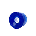 Wholesale Custom 70x51mm 83A 80% Rebound Blue Double Rocker Longboard Wheels for Adult Skateboarding
