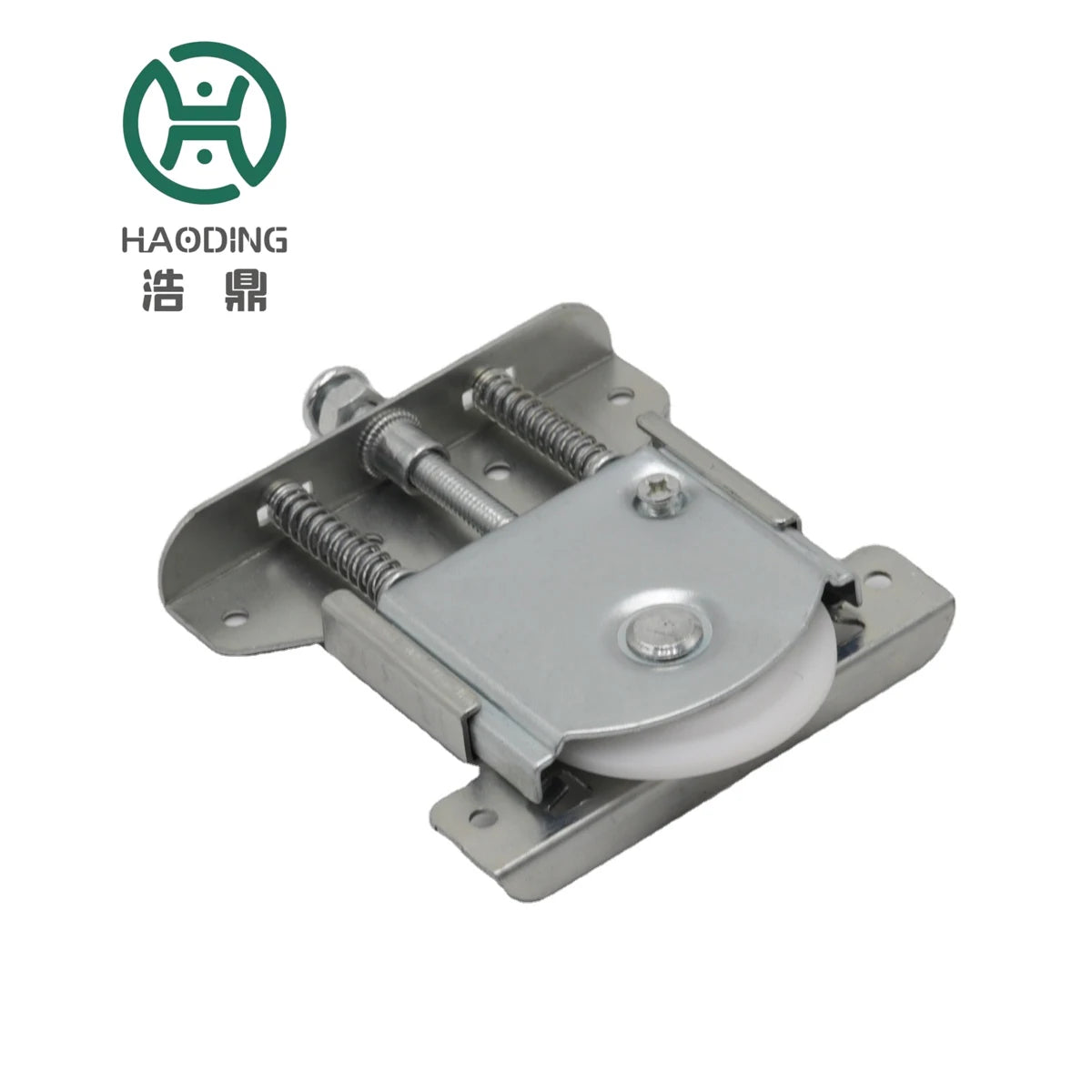 Steel Sliding Door Roller Furniture Accessory Zinc Plated Finish Low Noise 50-80kg Load Capacity for Sliding Door Window Rollers