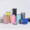 Personalized 20oz Double Wall Stainless Steel Travel Mug 550ML Insulated Coffee Cup Hot & Cold Beverages for Outdoor Use