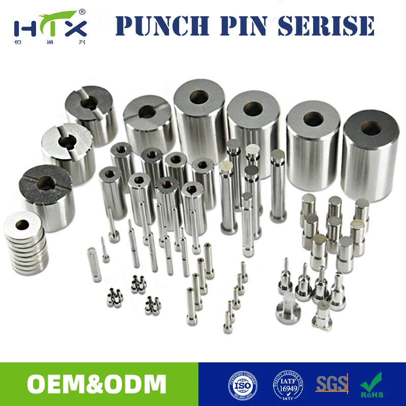 Mold Accessories Die Cutting Punch Pins SKD61 HSS High Speed Steel Die and Punch Pin M42 Cold Forging Die Punch Pins