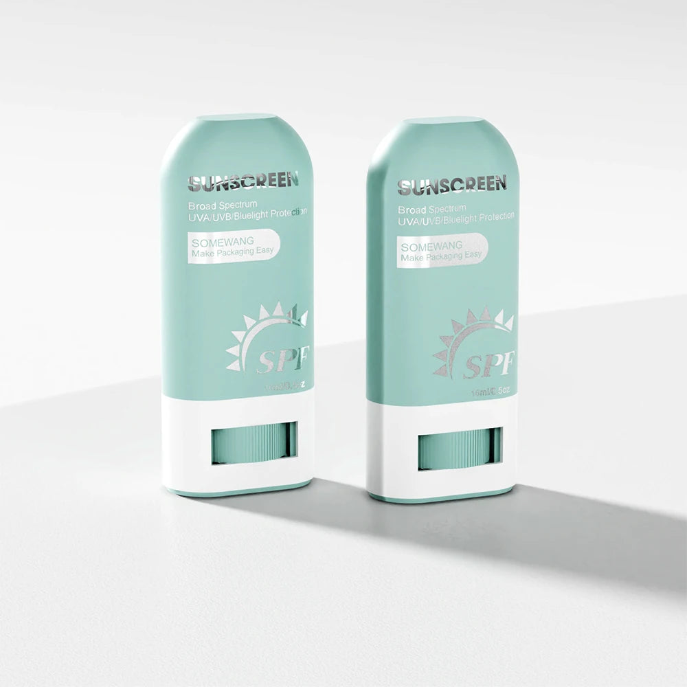 16ml PP Plastic Custom Logo Screen Printing Empty Push-Up Deodorant Stick Containers