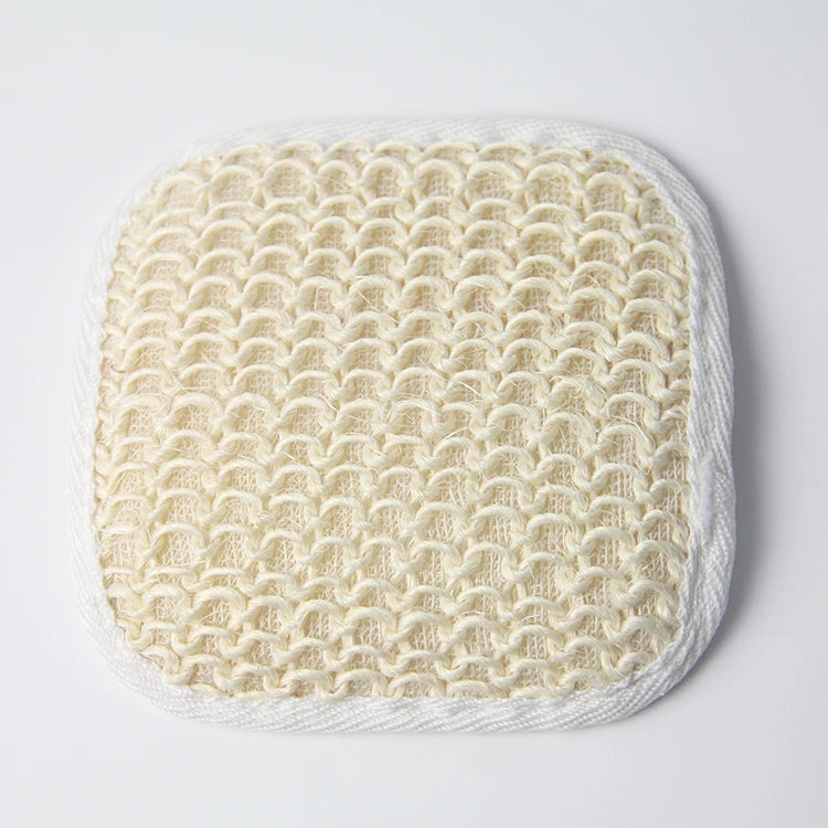 Price Natural Exfoliating Loofah Sponge Scrubber Biodegradable Disposable With Celluose Sponge