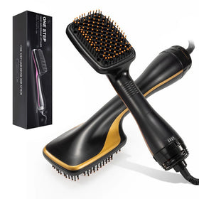 10 Levels Smart Temp Adjustable Hot Comb Large Paddle Design Anti-scald Hair Straightener Negative Ionic Smoothing Hair Brush