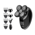 Hot Seller Professional Men's Electric Beard Shaver Great Value 5 In1 Waterproof IPX6 Rechargeable 5heads Facial Shaver for Body