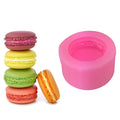 3D Stereo Macaron Style Silicone Mold DIY Handmade Soap Candle Mold Fondant Cake Chocolate Decorating Resin Mold