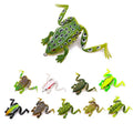 Selco Bulk Order 17.2g Floating Fishing Bait Lures for Hair Stops Accessories PVC Fishing Soft Frog Lure