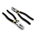 Flat Nose Plier Glass Running Pliers Tools Non-slip Long Handle Cutting Glass Pliers