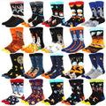 Whale Calcetines Anime Movie Character Cartoon Socks Novelty Creative Hip Hop Unisex Skateboard Carton Fashion Funny Socks Men