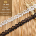 100% Polyester Water-Soluble Beaded Lace Fabric with Embroidery for Dress Shoes Bags Wedding Decorations Lace Trim Mesh Type