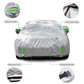 Woqi Auto-UV 6-Layer Car Cover Outdoor Waterproof Sun Protection for Rain Sun Snow Dust Indoor & Outdoor Camping & Hiking