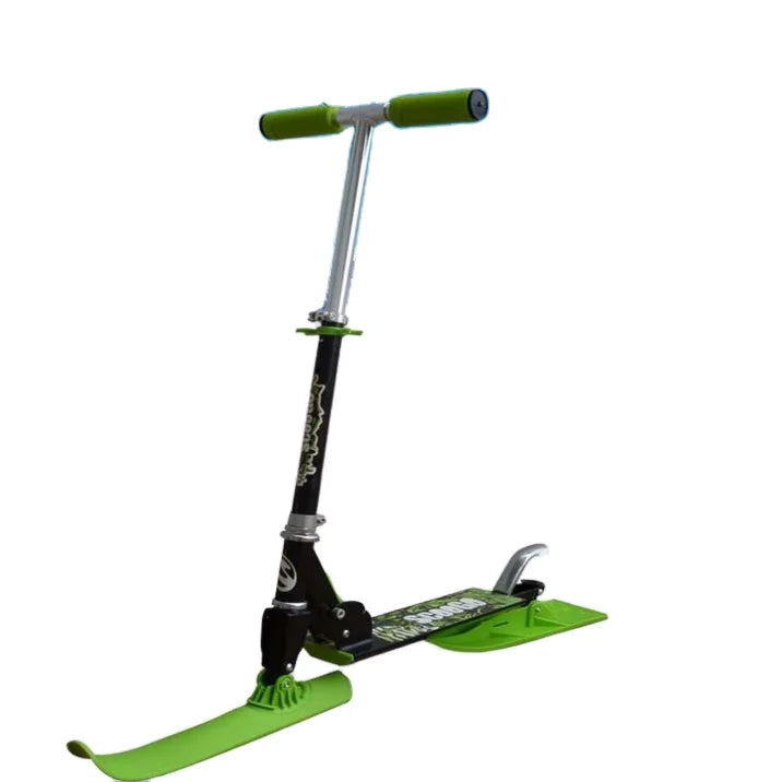 2 in 1 Skateboard Wheels Switch Snow Scooter Adult Winter Snow Ski Sledge Toy Snow Scooter
