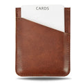 Custom Slim Women ID Card Pu Crazy Horse Leather Vintage Mens Card Holders