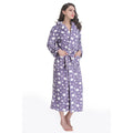 Best Price Women's Coral Velvet Bathrobe with Long White Sleeve Solid Flannel Kimono Warm Soft for Daily Life Thermal Robe
