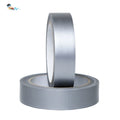 2- Grey Silver Gray Color Recyclable Exhibition Wedding Carpet Edge Binding Fixing Duck Cloth Duct Self Adhesive Tape