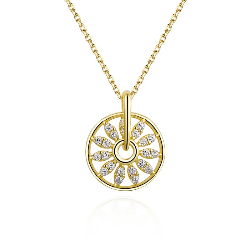 Pendant Rhinestone Initial Style Statement Necklace