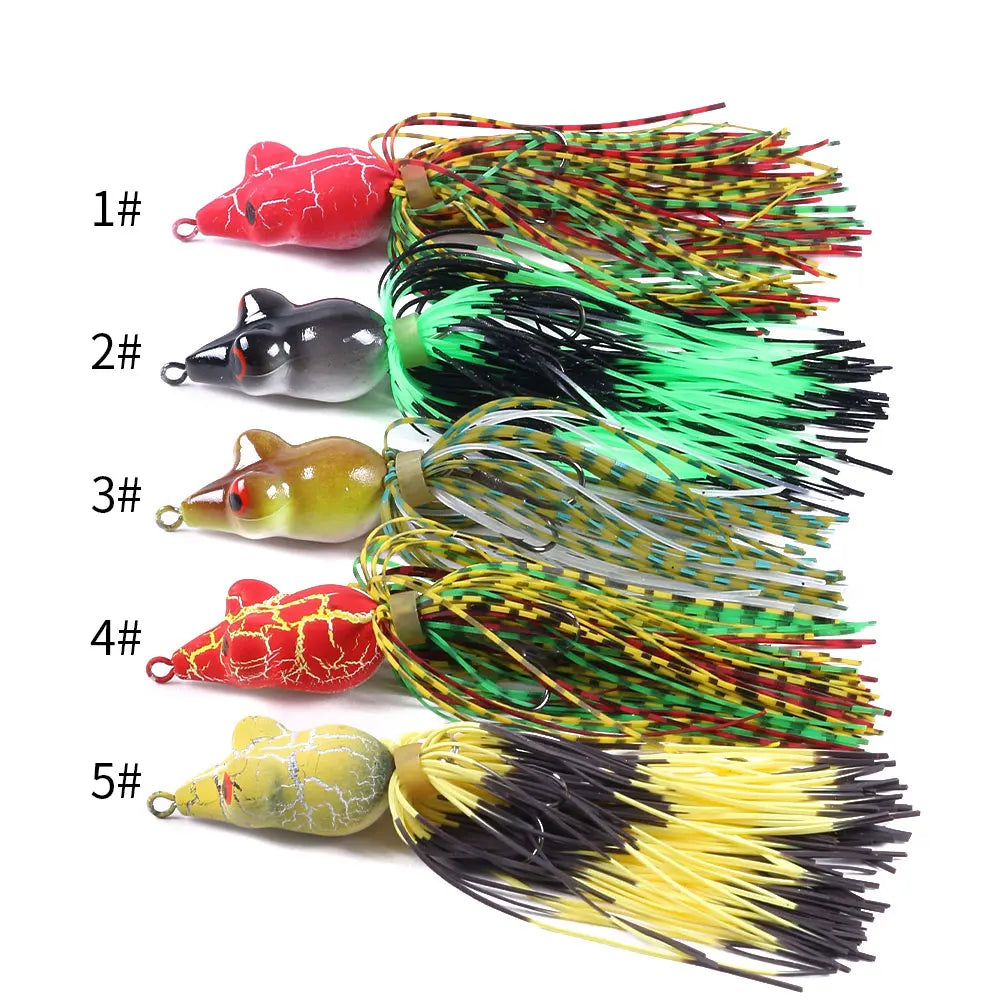 Topwater Hard Frog 9cm/7g Bass  Frog Lure Baits Hard Plastic Frog Fishing Lure