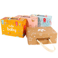 Custom Logo Kids Shoes Clothing Paper Packaging Mailer Boxes Shoe Box Packaging with Handle