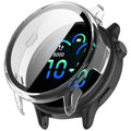 Newest Hard PC Watch Protector Case for Garmin Active 6 Vivoactive 6 Screen Transparent Tempered Glass Protector Cover
