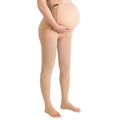 Maternity Medical Compression Tights Solid Stretchy Anti-edema Pantyhose 15~20mmHg Open Toe Graduated Support Pregnancy