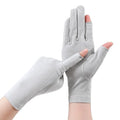 Women Fashion Casual Breathable Summer Solid Color Driving Gloves Lightweight Antislip UV Sun Protection Cycling Outdoor