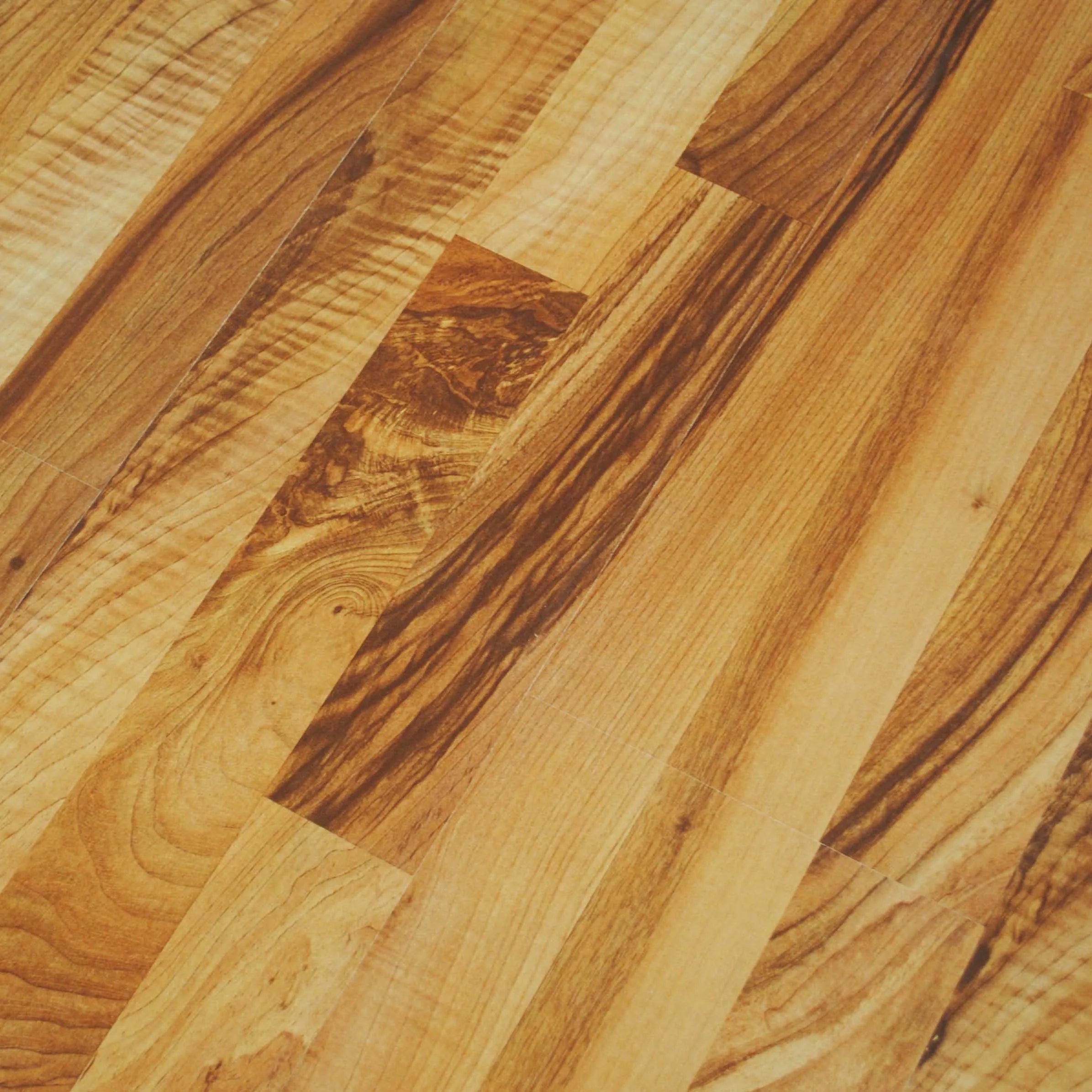 Cheap Forest Waterproof Mdf Hdf Laminate Flooring Engineered Wood Flooring 8mm 12mm Hdf Mdf Floating Floor Supplier